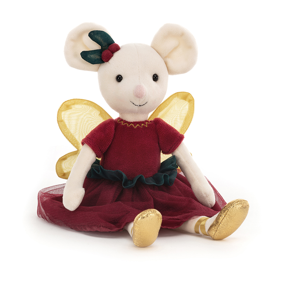 Purchase Jellycat SP4FM Sugar Plum Fairy Mouse Dressed Large Sitting ...