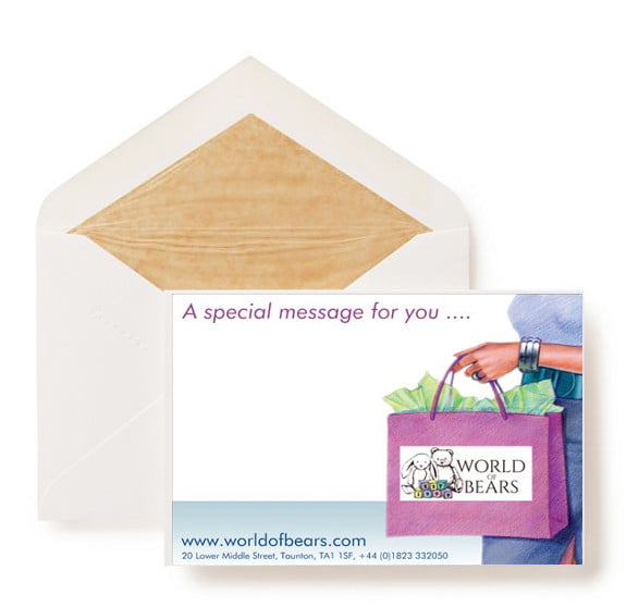 Printed Notelet (Max 20 words) product image