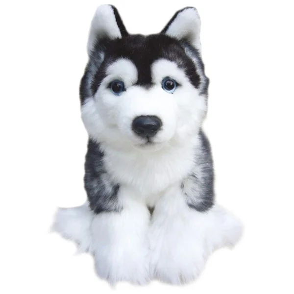 Faithful Friends FSIB03 Siberian Husky Dog with Organza Pull String bag product image