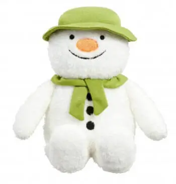 Rainbow Designs SM2017 MUSICAL Snowman White Cuddly Plush Soft Toy product image
