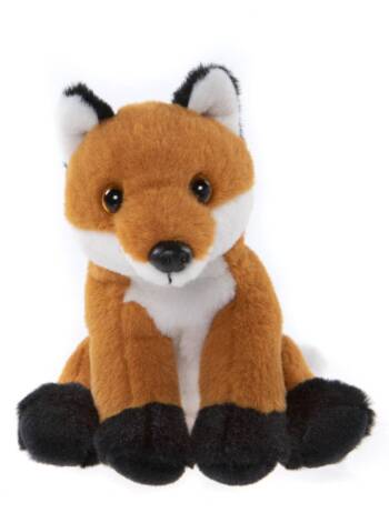 Charlie Bears Cuddle Cubs Fox Ginger Sitting Plush Soft Toy product image