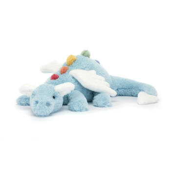 Jellycat SKY2DD Sky Dragon Large Pale Blue Plush Soft Toy product image