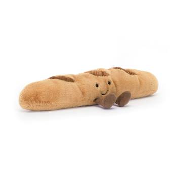 Jellycat A2BAGET Amuseables Baguette Golden Brown Plush Soft Toy product image