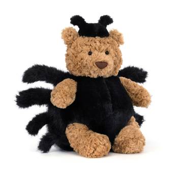 Jellycat BARM2SP Bartholomew Bear Dressed in a Spider Outfit product image