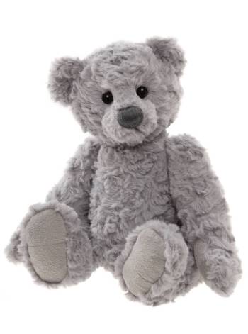 Charlie Bears Gorgeous George Grey Soft Plush Jointed Teddy Bear+ product image